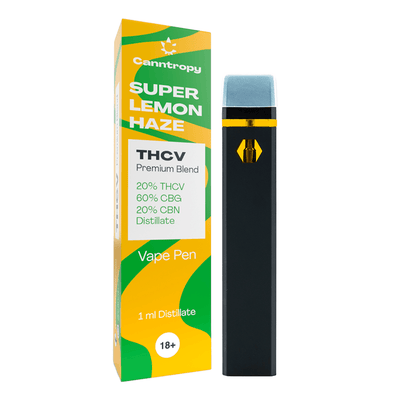 THCV VAPE – Super Lemon Haze 20% / INDICA - HerbMaestro