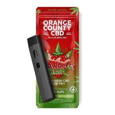 CBD Vape – Strawberry Kush 90% / HYBRID - HerbMaestro